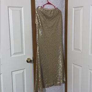 Brand New with tag Sequin Maxi Skirt - High Waist